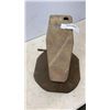 Image 2 : HOME MADE ANVIL, IRON WORKING STAND