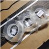 Image 2 : 4 NEW ROLLS OF CLEAR DOUBLE SIDE ADHESIVE WASHABLE TAPE 15FT PER ROLL RETAIL $125