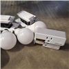 Image 2 : LOT OF AS NEW DIMMER SWITCHES, GLOBE SMART BULBS 6 PRONG OUTLET WITH USB AND SMART PLUGS