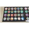 Image 2 : 2 TRAYS OF 1984 OLYMPICS PINS