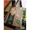 Image 2 : BOX AND TRAY OF TABLE CLOTHS, SALAD BOWL, FOOD SLICERS