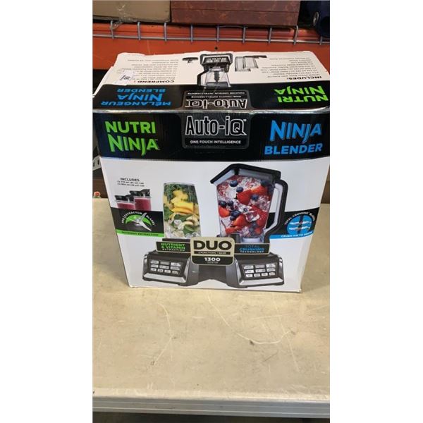 NUTRI NINJA  AUTO-IQ 1300 WATT BLENDER - TESTED WORKING