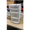 Image 2 : 50 X 30 INCH RUG, FLOOR FAN AND 3 DRAWER ORGANIZER