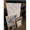 Image 1 : LOT OF PRINTS AND ROOM DIVIDER