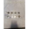 Image 1 : 7 CANADIAN DOLLARS VARIOUS DATES - 1960-1980 AND 50 CENT PIECE 2007