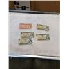 Image 1 : 5 CANADIAN BILLS - FOUR 1973 1 DOLLAR BILLS AND 1974 2 DOLLAR BILL
