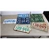 Image 1 : 1960s AND 70s WESTERN CANADA LICENSE PLATES