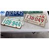 Image 2 : 1960s AND 70s WESTERN CANADA LICENSE PLATES
