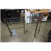 Image 1 : METAL BLANKET RACK AND D TABLE
