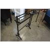 Image 2 : METAL BLANKET RACK AND D TABLE