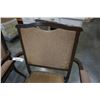 Image 3 : PAIR OF MODERN DINING ARMCHAIRS