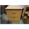 Image 1 : 3 DRAWER ENDTABLE