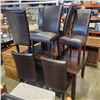 Image 1 : MODERN DINING ROOM TABLE WITH LEAF AND 8 CHAIRS