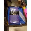 Image 2 : 2 BOXES OF FABRIC, TABLECLOTHS, BLACKOUT DRAPES