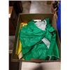 Image 3 : 2 BOXES OF FABRIC, TABLECLOTHS, BLACKOUT DRAPES