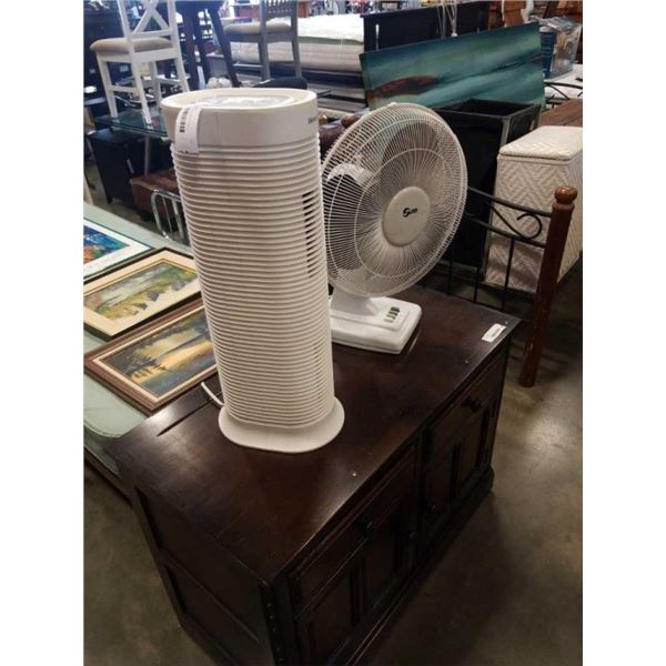 TABLE FAN AND AIR PURIFIER