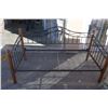 Image 1 : WOOD AND METAL FRAMED SINGLE SIZE DAY BED