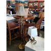 Image 1 : BRASS FLOOR LAMP WITH PENDENTS