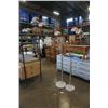 Image 1 : 5 HEAD AND 3 HEAD STONE BASE FLOOR LAMPS