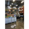Image 4 : 5 HEAD AND 3 HEAD STONE BASE FLOOR LAMPS