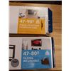 Image 2 : 2 NEW INSIGNIA WALL MOUNTS TILTING 47"-80" AND FIXED 47"-90"