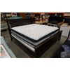 Image 1 : KINGSIZE BED FRAME WITH BEAUTYREST RECHARGE MATTRESS AND BOX SPRING