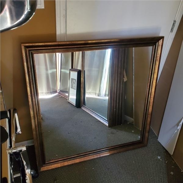 41" X 41" FRAMED MIRROR