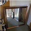 Image 1 : 41" X 41" FRAMED MIRROR