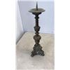 Image 2 : 3 HEAVY METAL CANDLE STANDS
