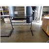 Image 2 : NEW LINON MILA L SHAPE GLASS METAL DESK