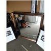 Image 2 : 2 FRAMED PRINTS 41" X 41" FRAMED MIRROR