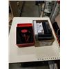 Image 1 : BOX OF ELECTRONICS, HYPEX X HEASET CRACKED ARM, MICROPHONE, FACE VACUUM AND BENZOMATIC TORCH KIT