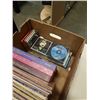Image 2 : BOX OF RECORDS, CDS AND PHOTO ALBUMS