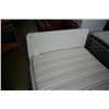 Image 2 : WHITE IKEA SINGLE SIZE BED FRAME WITH MATTRESS