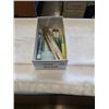 Image 1 : BOX OF ANTIQUE FULLER BRUSH RULER, GLASS PAPER WEIGHT LOT OF CANDLES