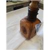 Image 2 : ITALIAN LEATHER WRAPPED DECANTER