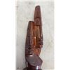 Image 3 : CARVED WOOD DOLPHINS AND SMALL WOOD CARVING - DAMAGED TAIL