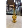 Image 4 : YELLOW GLASS DECANTER SET