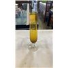 Image 5 : YELLOW GLASS DECANTER SET