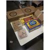 Image 2 : 2 NEW MYSTERY ADVENTURE CLUB GAMES, NEW ROCK HEATER AND BOX OF CRAFT SUPPLIES