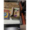 Image 4 : 2 NEW MYSTERY ADVENTURE CLUB GAMES, NEW ROCK HEATER AND BOX OF CRAFT SUPPLIES