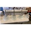 Image 3 : 3 WALL SCONCE LIGHT FIXTURES