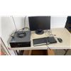 Image 1 : LENOVO TOWER WITH WINDOWS 10 UPDATES, NO PASSWORD 2TB HDD, 4 GB DDR3 RAM WITH MONITOR. KEYBOARD AND 
