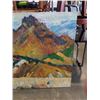 Image 2 : SIGNED 29" X 38" OIL PAINTING BY C. TANG (THAI)