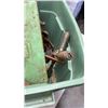 Image 2 : TOTE OF VINTAGE TOOLS, CABLE SHEAR, SPEED DRILL, SANDER