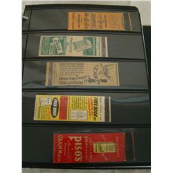 Medical Match Book Cover Lot.