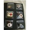 Image 2 : Red Cross Button and Pin collection.