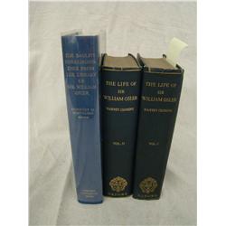 William Osler. 3 Books.