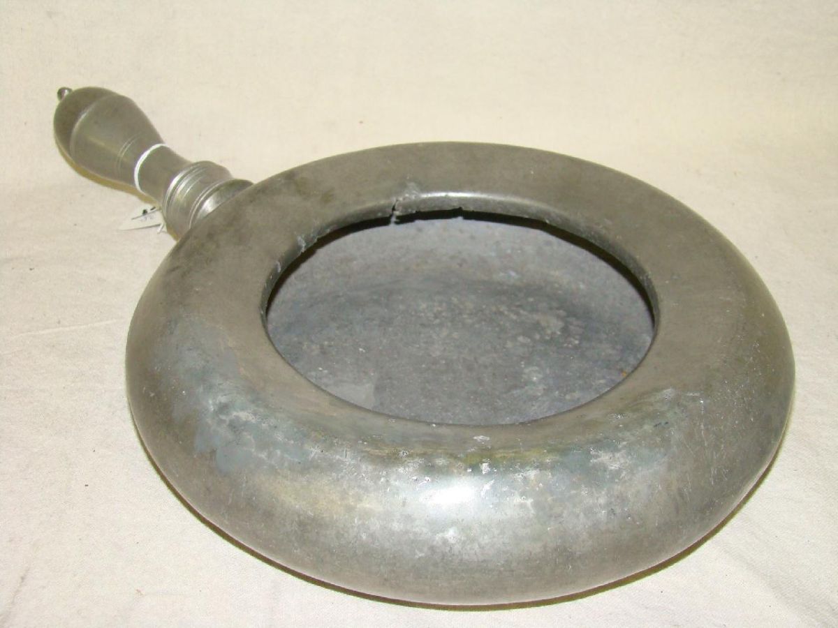18th Century Pewter Bed Pan
