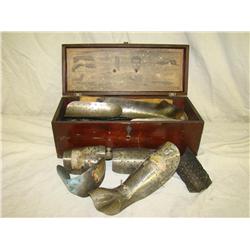 Cased Set of Levi's Metallic Splints